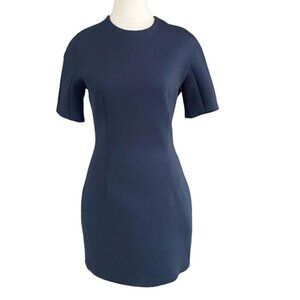 VATANIKA NAVY SCUBA  MINI DRESS - 4